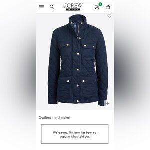 J Crew mercantile field jacket xs